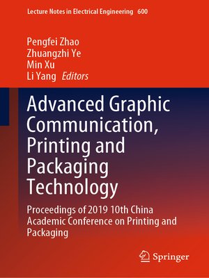 cover image of Advanced Graphic Communication, Printing and Packaging Technology